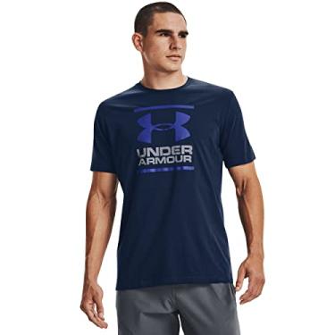 Imagem de Under Armour Camiseta masculina de manga curta Global Foundation, Azul (408)/Azul royal, PP