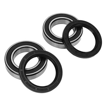 Imagem de RiToEasysports Rolamentos Roda Traseira Vedação do Kit de Rolamento de Eixo de Vedação Com de Lábios Duplos Elastômero Nitrila para o Árctic Cat 400 DVX LTZ400 Quadsport Z Kfx 400