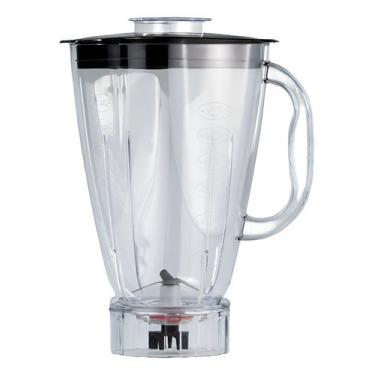 Imagem de 9477 - Copo Walita Problend 6 Ri 2240 Cristal (Tampa Pta) - MEBRASI
