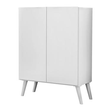 Imagem de Aparador Retrô Multimóveis Cantinho Do Café 2 Portas Branco