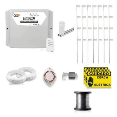Imagem de Kit Cerca Elétrica PPA Compact CR Economy 50 Metros de Muro
