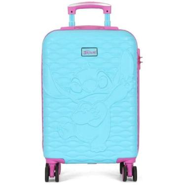 Imagem de Mala De Bordo Stitch E Angel Rodas 360 - Up4You - Luxcel
