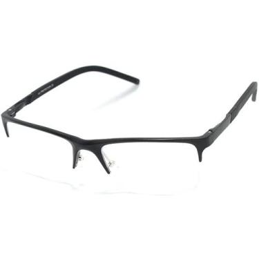 Imagem de Óculos Armação Masculino Metal Com Lentes Sem Grau - Spyglasses