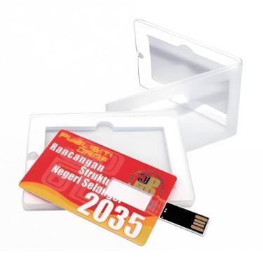 Imagem de Pen drive USB para cartão de crédito personalizado, pacote com 50 cartões de nome personalizados em massa USB 2.0, ideal para presentes corporativos, eventos de negócios e brindes promocionais (512 MB