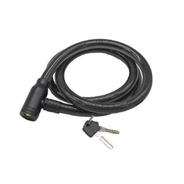 Imagem de Cabo de Aço com Trava Rontek BCD-009 de Chave 1,5mts 18mm