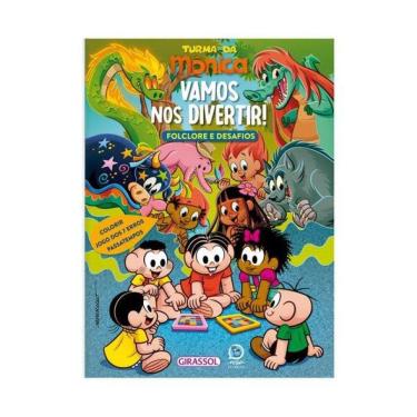 Imagem de Turma Da Mônica - Folclore E Desafios: Vamos Nos Divertir!