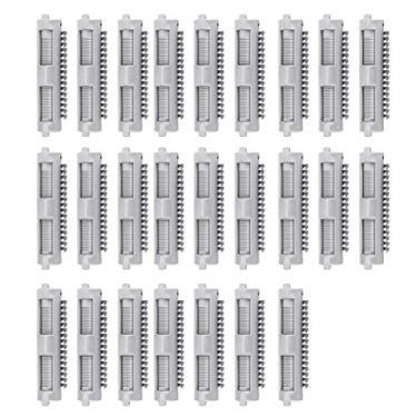 Imagem de QANYEGN 25pcs Cabelo Perm Rods, Plástico ons frias Rod Rollers Clips Curler Clamp, Cabelo Curling Roller Clamp para Hair Salon Barber Casa