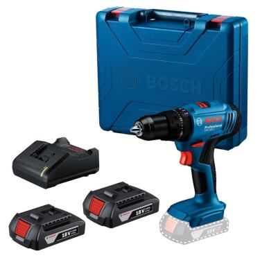 Imagem de Parafusadeira Furadeira Impacto 1/2" 18V 2,0Ah Bivolt Bosch