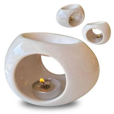 Imagem de Rechaud Difusor Cerâmica Wax Melts Essência Concentrada - Casa DiCheir