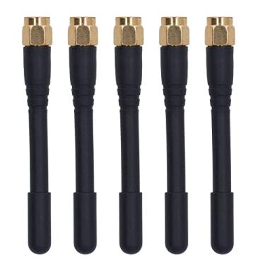Imagem de Mingzhe 5pcs Frequência Dupla Antena à Prova D'água SMA Antena de Sinal de Ganho Masculino 3DBI para Sistemas de Leitura do Medidor Sem Fio Drones