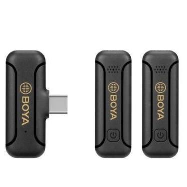 Imagem de Microfone Boya By-wm3t2-u2 Lapela, Sem Fio Wireless Plug USB C