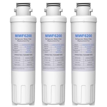 Imagem de MIWF6200 compatível com Midea MRQ22D7AST MRS26D5AST MRS26D7AST filtro de água de geladeira MF-2008-R2, Insignia NS-WF26SS0-1, Sharp SJWF200, Zline MIWFT2100 RFM-W-FILTER, Thor Kitchen WF200 (300
