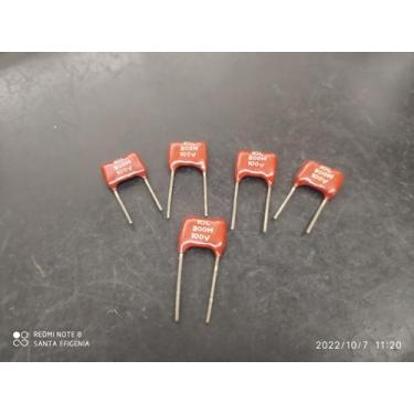 Imagem de 100x Capacitor Mica Prata 300pf/100v 3% Icl