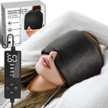 Imagem de Máscara de alívio da sinusite térmica úmida sticro extra grande e reut