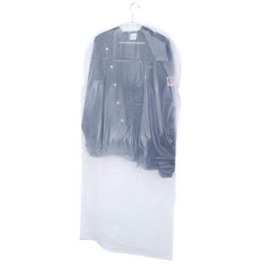 Imagem de aqxreight Roupas Penduradas Cubra o Protetor para Armazenamento de Guarda -roupa - Bolsa de Vestuário Semi transparente de Peva Definida Em Vários Tamanhos (60 * 120cm (tamanho grande))