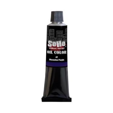 Imagem de Soho Urban Artist Tinta a óleo - roxo dioxazina, tubo de 170 ml - Cores a óleo mais valorizadas para pintura, excelente carga de pigmento
