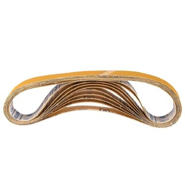 Imagem de Conjunto de 10 Peças de Cinta Lixa para Madeira 533 x 30mm Grão 120 - A-91506-10 - MAKITA