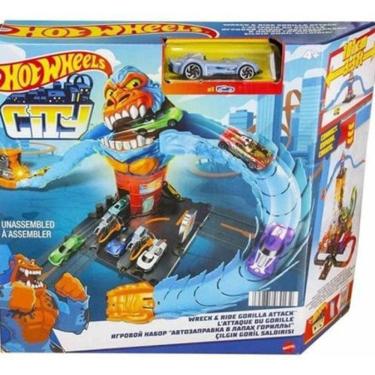 Imagem de Pista Hot Wheels City Ataque Do Gorila Hdr30