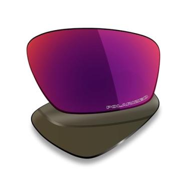 Imagem de Mryok Lentes de reposição polarizadas Plus compatíveis com Oakley Crosslink Zero OX8076 56 mm - Midnight Sun
