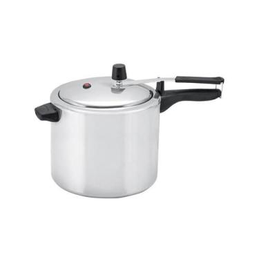 Imagem de Panela de Pressão Panelux Alumínio Polida 7 Litros Inmetro, 7L, Prata