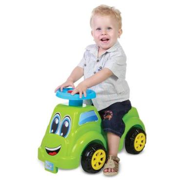 Imagem de Carrinho Baby Ride Colorido Maral Brinquedo Infantil Passeio Divertido