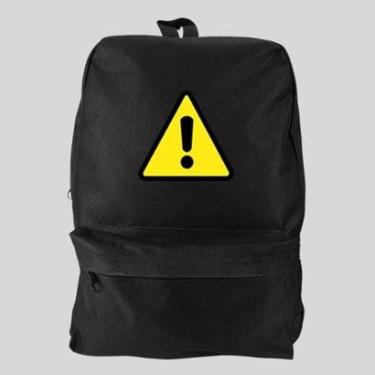 Imagem de Mochila Bolsa Masculina Basica Escolar Pega a Visão Estampado Simbolo-Masculino