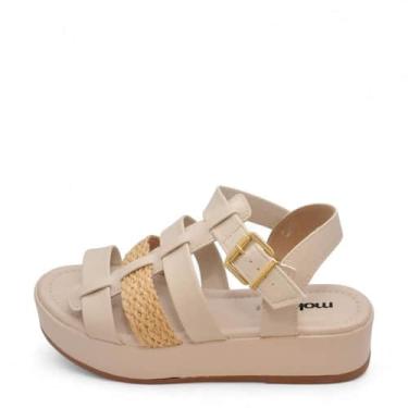 Imagem de Sandália Feminina Moleca Flatform REF: 5553102 NAPA-TIRA PRONTA, Branc