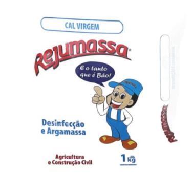 Imagem de Cal virgem hidratado 1 kg - rejumassa