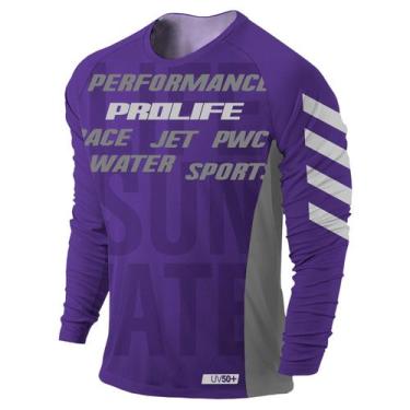 Imagem de Camisa UV Masculina Life - Prolife, Purple, G