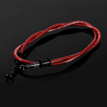 Imagem de GLOGLOW Cabos e Linhas de Freio 50cm de 120cm de Motocicleta Aço de Aço Embreagem de óleo Linha de óleo Tubo para Conversão de Freio de Disco, Adequado para Conversão de a Disco, Adequado para a