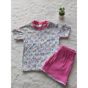Imagem de Pijama Infantil Malha Algodão Menina - AVM confecções, 4