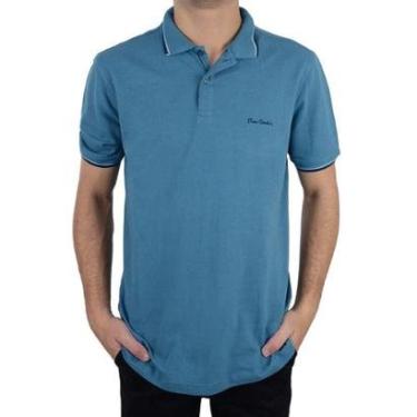 Imagem de Camisa Polo Pierre Cardin Piquet Masculina-Masculino
