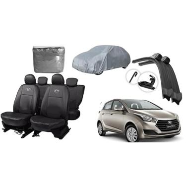 Imagem de Capa de couro +Capa de cobrir + Limpador de para - brisa -Hyundai Hb20 13-17