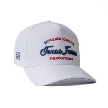 Imagem de BONE TEXAS FARM - BACKGROUND - TF1023 - OFF WHITE Único-Unissex