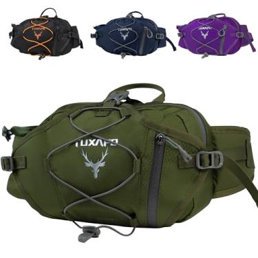 Imagem de Tuxapo Pochete para homens, bolsas de cintura, para corrida, atividades ao ar livre, para ciclismo, caminhadas, viagens, festivais, presentes, Verde, Small