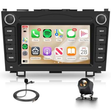Imagem de Estéreo automotivo de 17 polegadas para Honda CRV (2007-2011), rádio de carro Android 13.0 2 GB + 64 GB | Car Play sem fio e Android Auto | SWC de fábrica