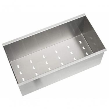 Imagem de Escorredor Profundo Tramontina Aço Inox Acetinado Para Canal Organizador 30x15 Cm