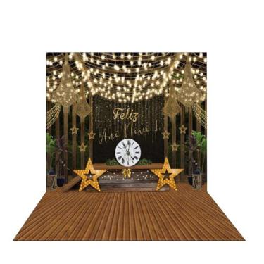 Imagem de Fundo Fotográfico Ano Novo Cenário Tecido 1,20 x 1,70m - Fadrix, FANV0