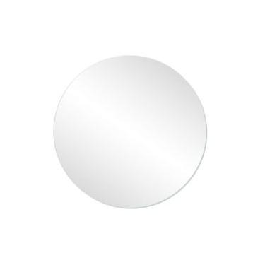 Imagem de Espelho Multiuso Lapidado Fita Dupla Face 3M 50cm Redondo