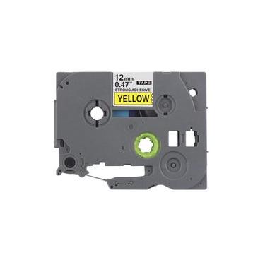 Imagem de Fita Industrial Brother TZE-S631 12mm Preto/Amarelo