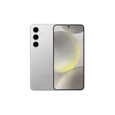 Imagem de Smartphone Samsung Galaxy S24 5G Cinza 256GB, Tela 6.2, 8GB RAM, Inteligência Artificial, IP68, Processador Exynos 2400, Câmera Tripla Traseira