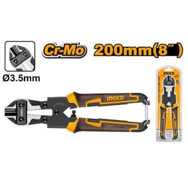 Imagem de Mini Alicate Corta Vergalhão Com Cabo Emborrachado INGCO