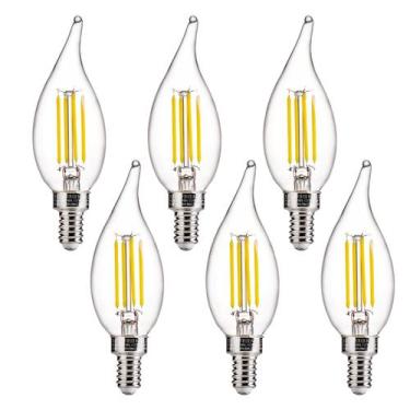 Imagem de Lâmpadas LED de candelabro FLSNT CA11 E12 5,5W 5000K 550lm
