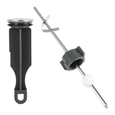 Imagem de Baoblaze Kit de reparo para válvula de escoamento de pia com mecanismo -up, peça central para lavatório, eixo de esfera de reposição para pia doméstica, Sem Fita