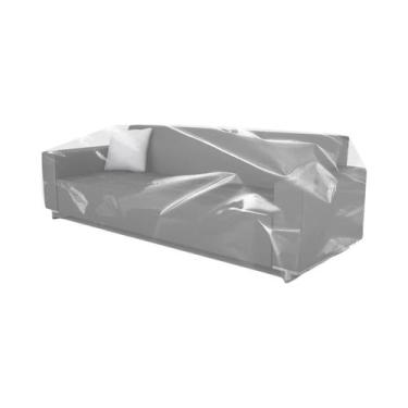 Imagem de Capa De Sofá Transparente Impermeável Protetor Contra Arranhões De Ani
