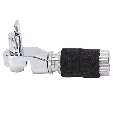 Imagem de Cryfokt Kit de Tambor de Liga de Alumínio Leve, Separador de Rack para Fácil Operação, Cor Prateada para Tocadores de Tambor de Jazz