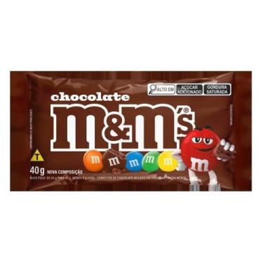 Imagem de Chocolate M&M ao Leite 40g - Embalagem com 18 Unidades - MM