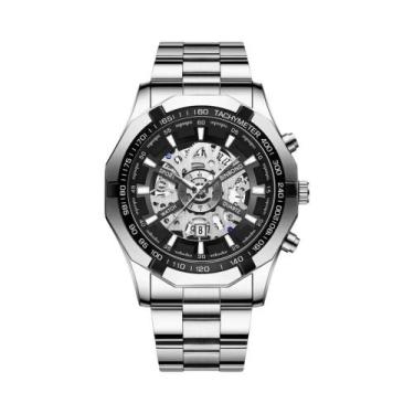 Imagem de Relógio De Pulso Masculino À Prova D'Água BINBOND 033 Design Oco Luxuo