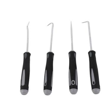 Imagem de KIMISS Gancho de VedaçãO de óleo O Rings Conjunto de Gancho de Picareta Profissional para Bicicletas de Estrada de Montanha - 4 Ferramentas Em Formato Especial para Substituição de Vedações de óleo