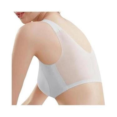 Imagem de Sutiã Sem Fio Ultra Fino Respirável Push-up Invisível Para Mulheres M-